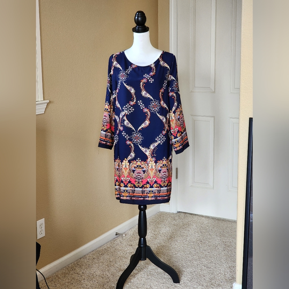 Floral print dress